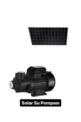 QB50 DC | 12V | 220W | 20 mSS | Solar Santrifüj Su Pompası (Panel Hariç)