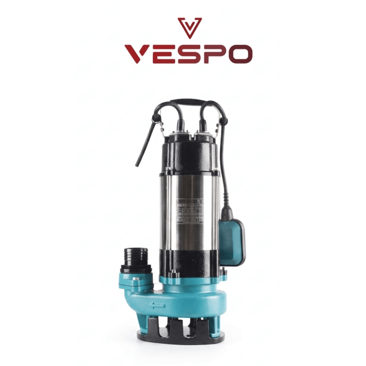 Vespo 3 Hp Drenaj Logar Atık Su Pompası Krom | 220V | V220F