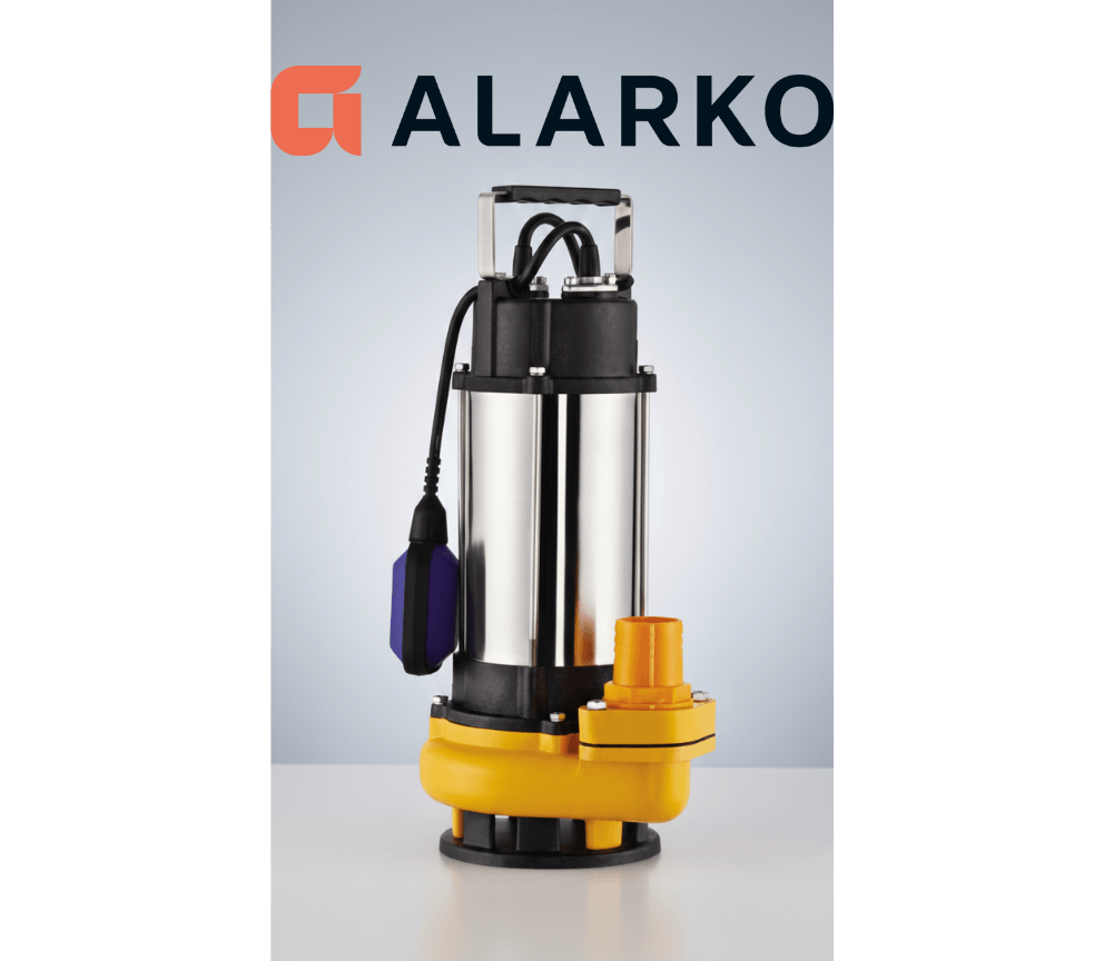 Alarko 1,5 Hp Açık Fanlı Pis Su Dalgıç Pompa | 220v | Diamond WSD 25-17
