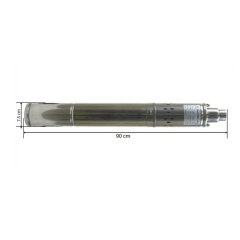 Vespo 3” 0.5 Hp 75mm Derin Kuyu Dalgıç Pompa | 10 Metre Kablolu | 220V