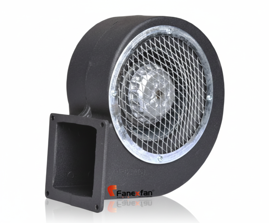 Fanexfan KAGS-125-60 (Monofaze) Dıştan Rotorlu Alüminyum Gövdeli Salyangoz Fanlar