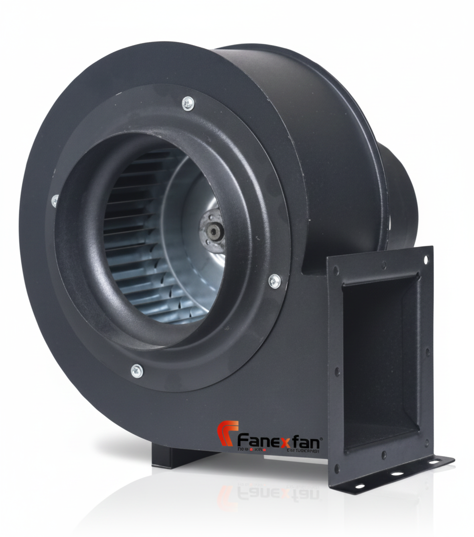 Fanexfan POBRA-180-70 (4) (Monofaze) Sık Kanallı Salyangoz Fanlar