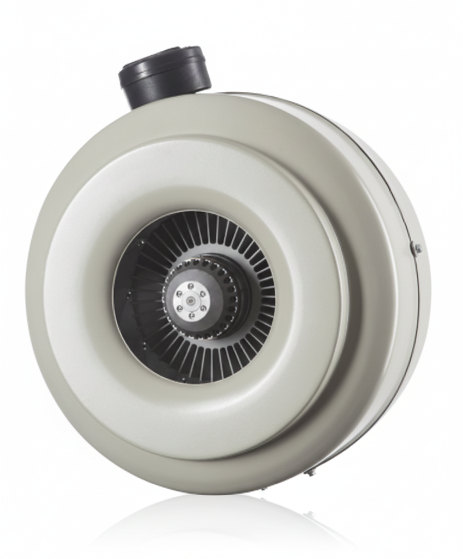 Fanexfan LKT 250-B (Monofaze) Geriye Eğimli Yuvarlak Kanal Tipi Radyal Fanlar