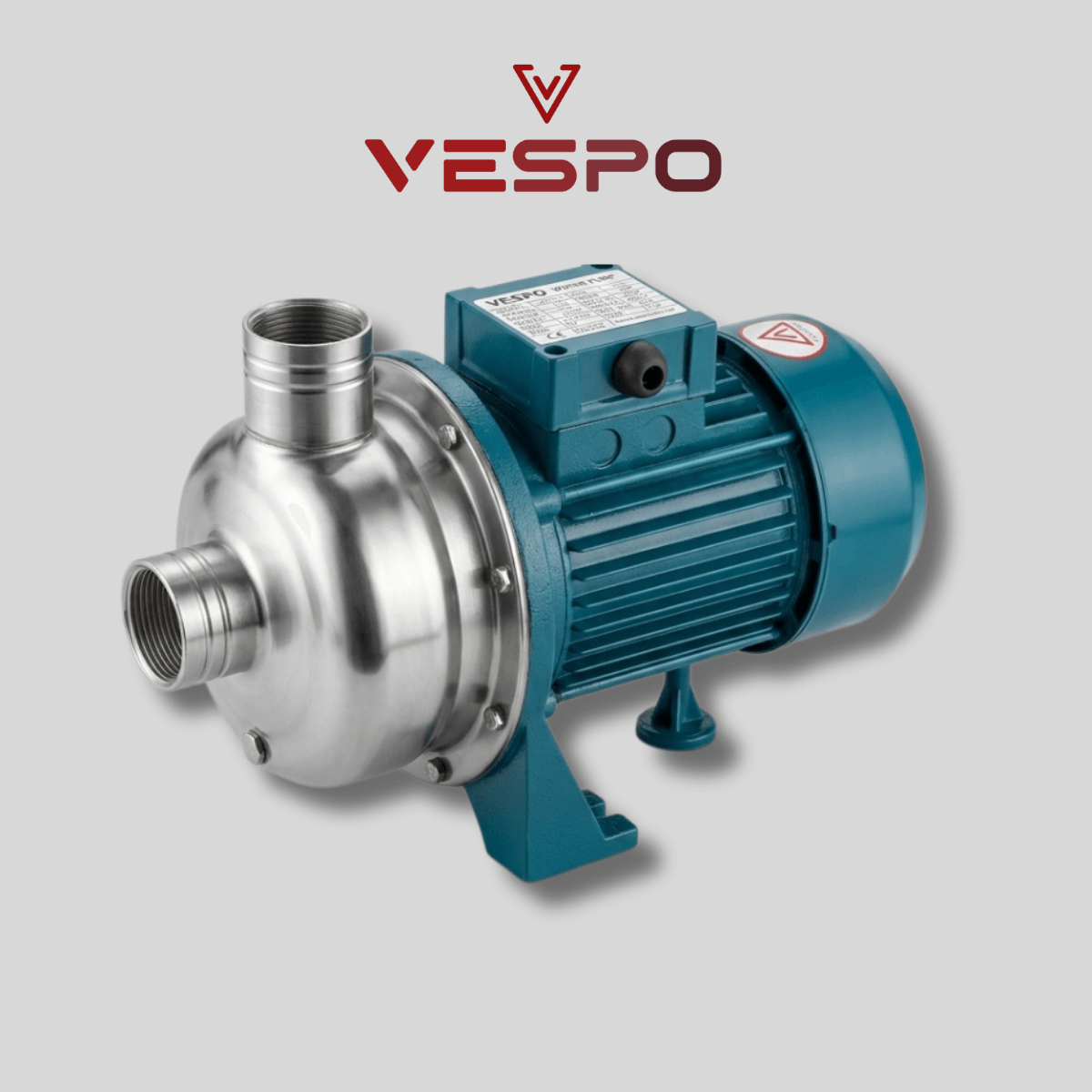 Vespo 2 Hp Krom Santrifüj Pompa | 220V | VSS150