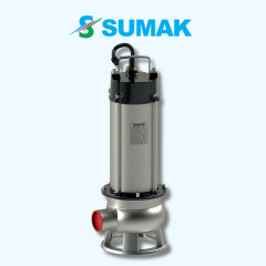 Sumak 3 Hp Paslanmaz Çelik Foseptik Dalgıç Pompası | 220V | SDVF 30/2 INOX