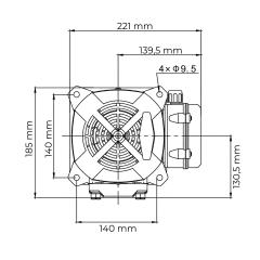 Alarko 1.5 Hp Dikey Milli Çok Kademeli Santrifüj Pompa | 220V | Diamon PLD 4-4