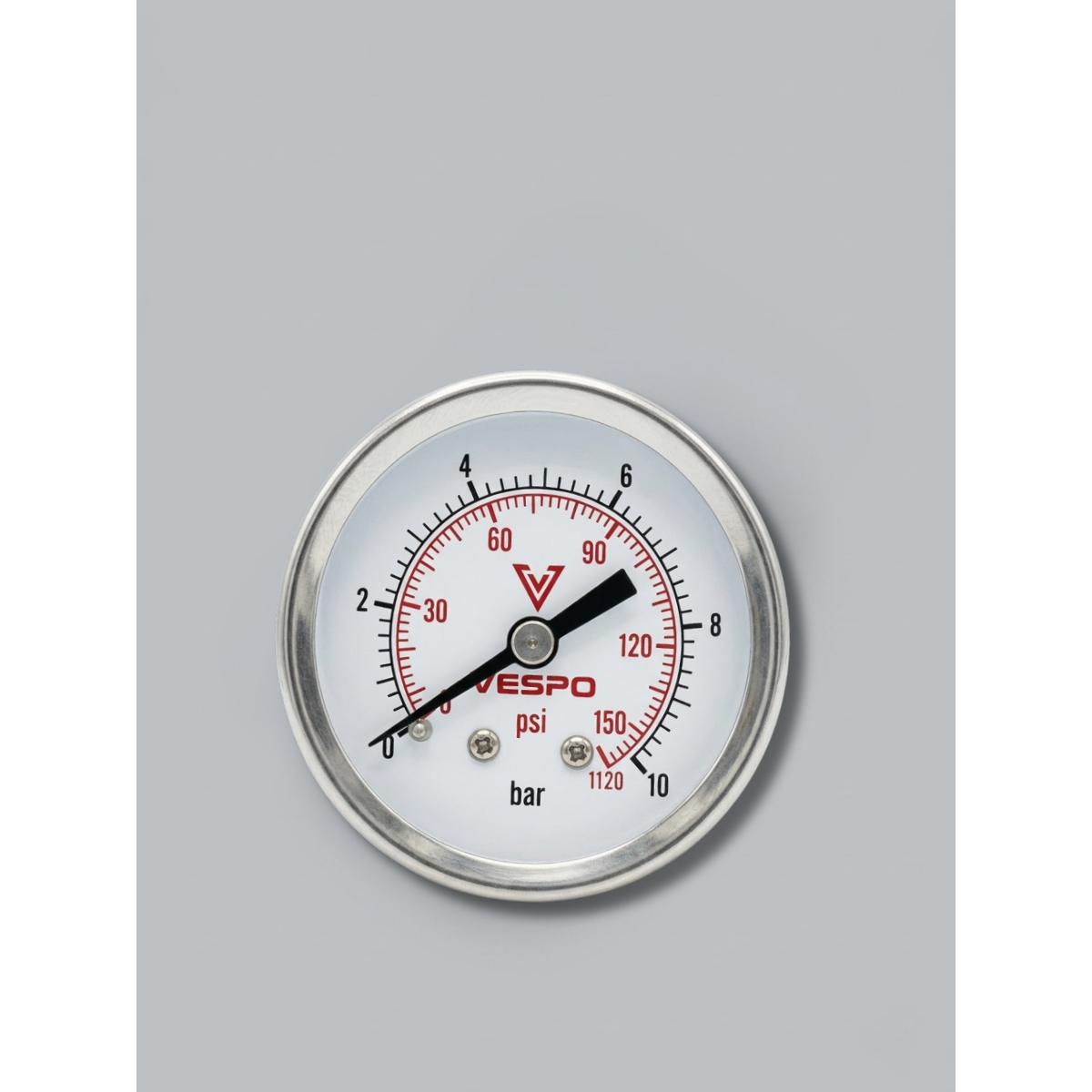 Vespo Arka Çıkışlı Manometre | Hidrofor Basınç Göstergesi | 0-6 / 0-10 / 0-16 Bar