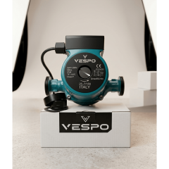 Vespo 32-8/180 Sirkülasyon Pompası 220V | 3 Kademeli | Kombi ve Isıtma Sistemleri İçin