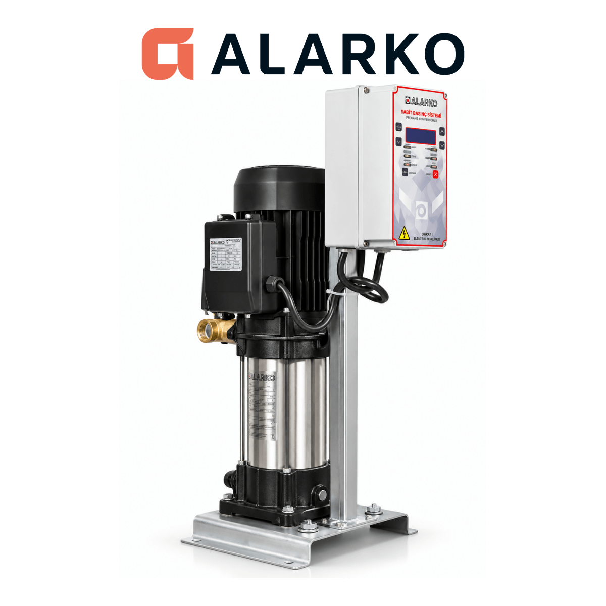 Alarko | PL 8 - 8 | 4 Hp | 10 m³/h | 380V | Tek Pompalı Paket Hidrofor